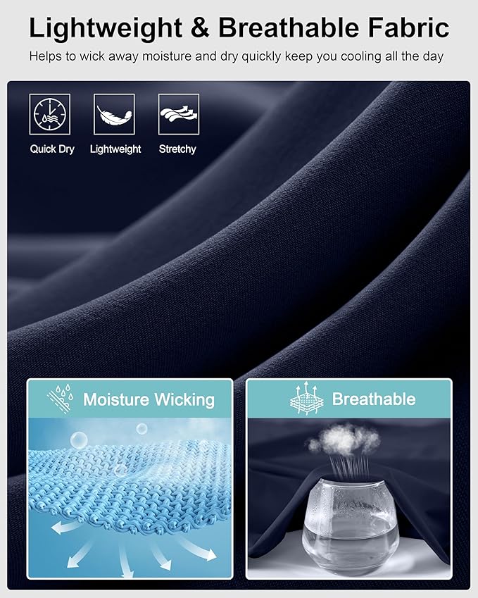 G Gradual Men's Athletic Running Shorts with Zipper Pockets Quick Dry 7"/ 5"/ 9" Workout Gym Shorts for Basketball Hiking