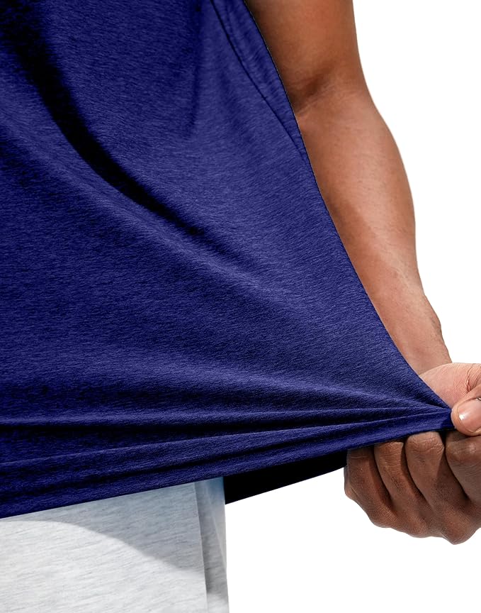 G Gradual Men's Workout Quick Dry T-Shirts Short Sleeve Lightweight Cooling Gym Shirts Tee for Running, Beach, Hiking