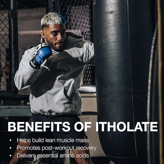 RAW Whey Isolate Protein Powder, Key Lime (CBUM Itholate Protein) - 100% Grass-Fed Sports Nutrition for Muscle Growth & Recovery - Low-Fat, Low Carb, Naturally Flavored - 25 Servings