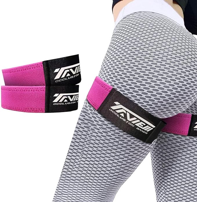 Occlusion Bands for Women Glutes & Hip Building, Blood Flow Restriction Bands BFR Bundle Booty Bands, Best Fabric Resistance Bands for Exercising Your Butt, Squat, Thigh, Fitness