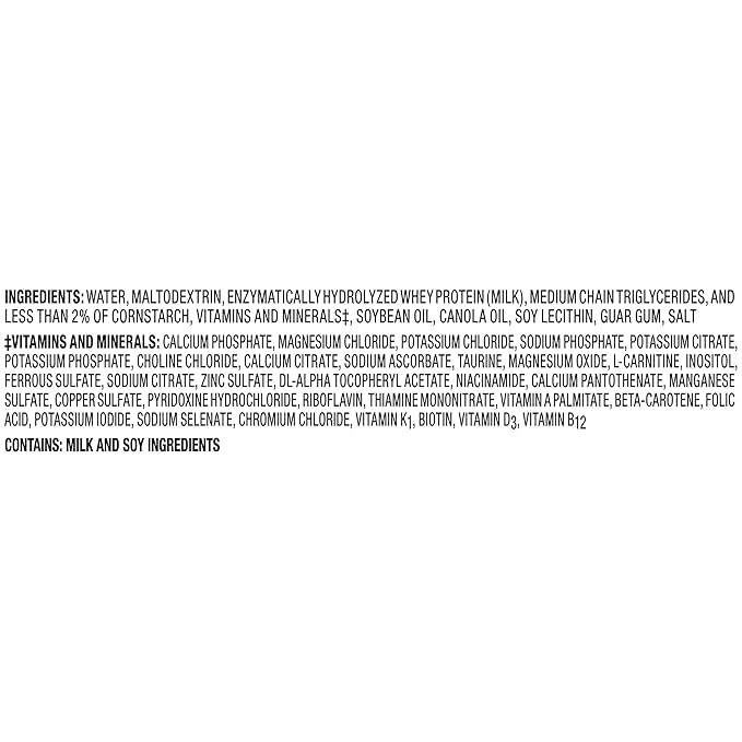 Peptamen Junior Peptide-Based Complete Nutrition, Unflavored, 8.5 Oz Box (24 Pack), 8.45 Fl Oz (Pack of 24)