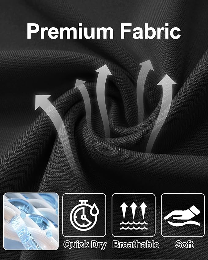 MAGCOMSEN Men's Long Sleeve Shirts UPF 50+ UV Sun Protection Athletic Shirts for Hiking Running Workout Rash Guard