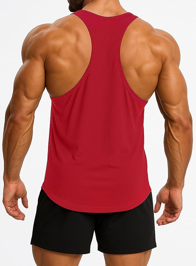Men's Bodybuilding Stringer Tank Top Sleeveless Gym Shirts