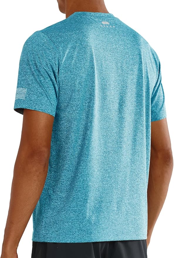 NORTHYARD Men's UPF 50+ Sun Protection Shirts Swim SPF UV Quick Dry Short Sleeve T-Shirts for Athletic Fishing Rash Guard