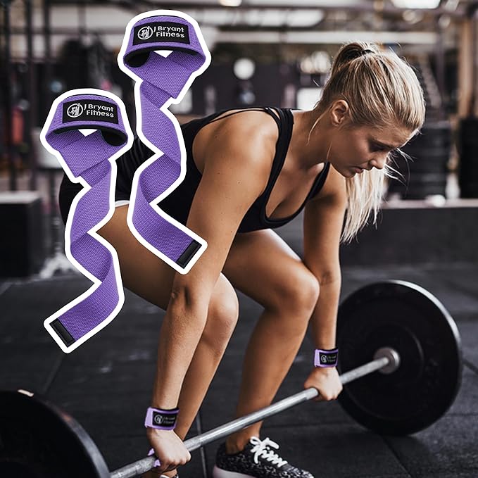 J Bryant Lifting Wrist Straps for Weightlifting and Ankle Strap for Cable Machines Booty Workouts Strength Training Attachments