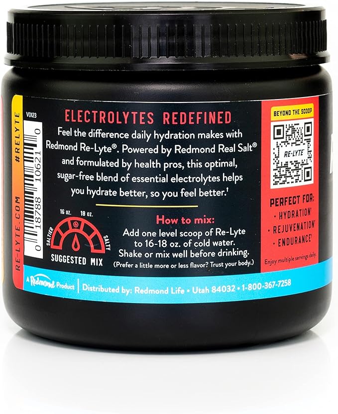 REDMOND Re-Lyte Hydration Electrolyte Powder Mix (Strawberry Lemonade)