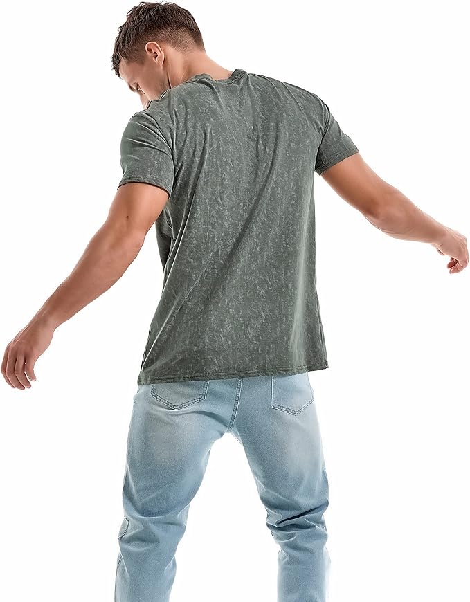 KLIEGOU Men's T-Shirts - Premium Cotton Crew Neck Tees S - 4XL