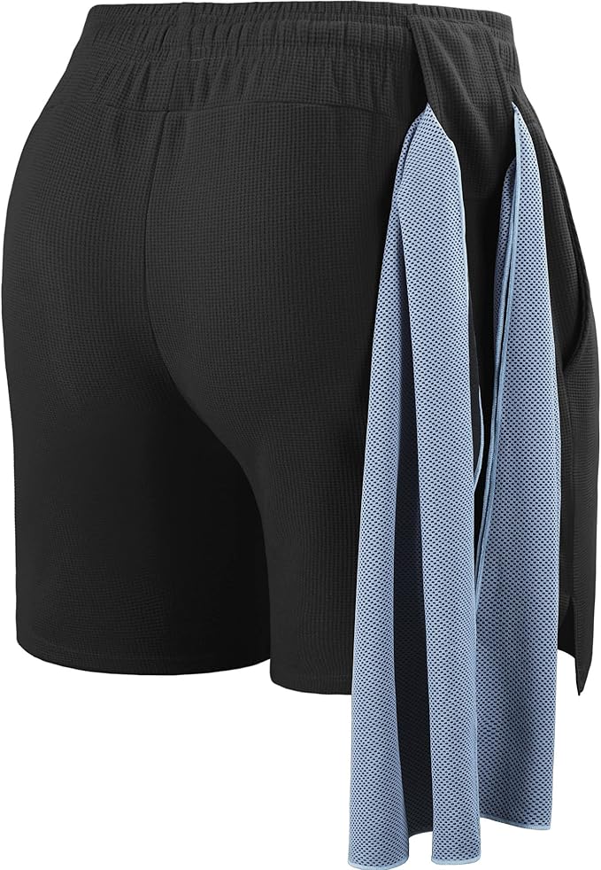 NELEUS Men's 7 inch Running Shorts Athletic Gym Workout Shorts with Pockets