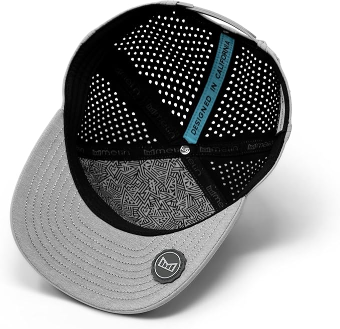 melin Odysea Rope Bulls Icon Hydro, Trucker & Rope Hat, Performance Hat for Men & Women, Water-Resistant Fitted Baseball Cap