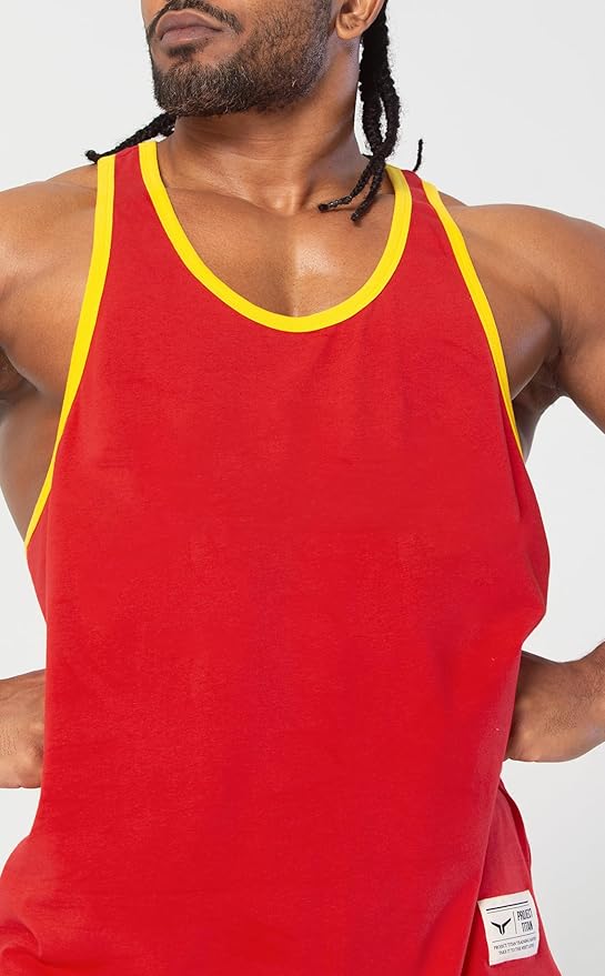 Men's Bodybuilding Stringer Tank Top Sleeveless Gym Shirts