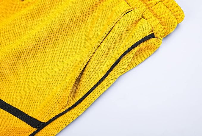 FLYFIREFLY Men's Gym Workout Shorts Running Lightweight Athletic Short Pants Bodybuilding Training