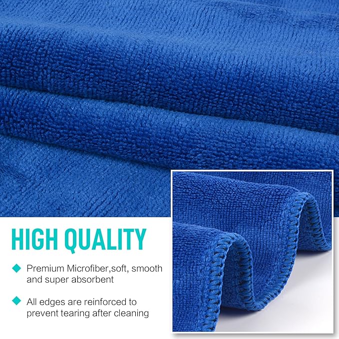 SINLAND Microfiber Gym Towels Sports Fitness Workout Sweat Towel Super Soft and Absorbent 3 Pack 16 Inch X 32 Inch