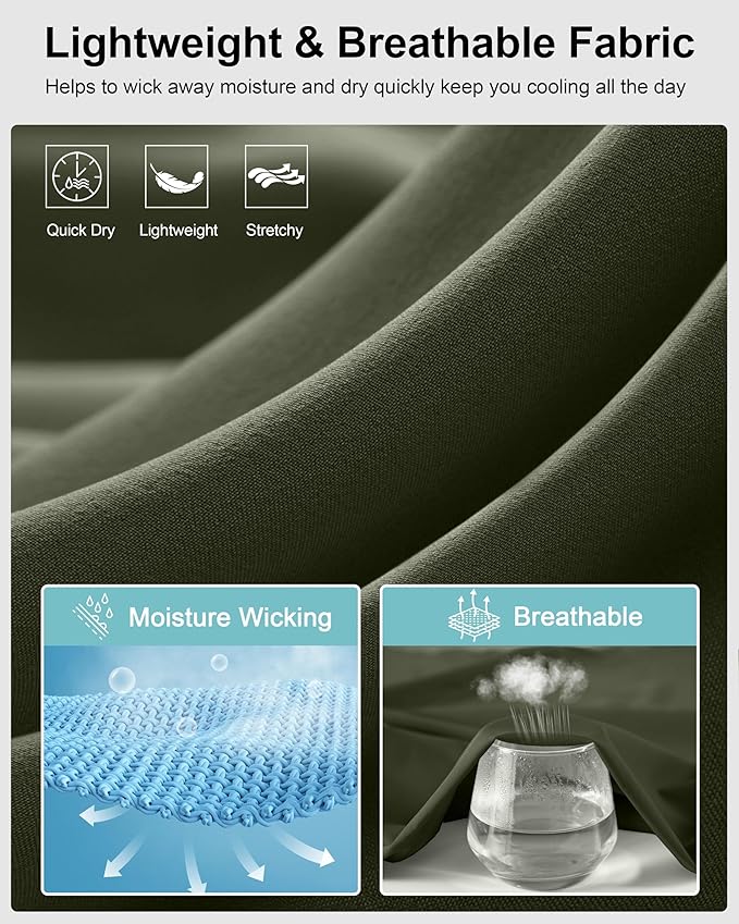 G Gradual Men's Athletic Running Shorts with Zipper Pockets Quick Dry 7"/ 5"/ 9" Workout Gym Shorts for Basketball Hiking