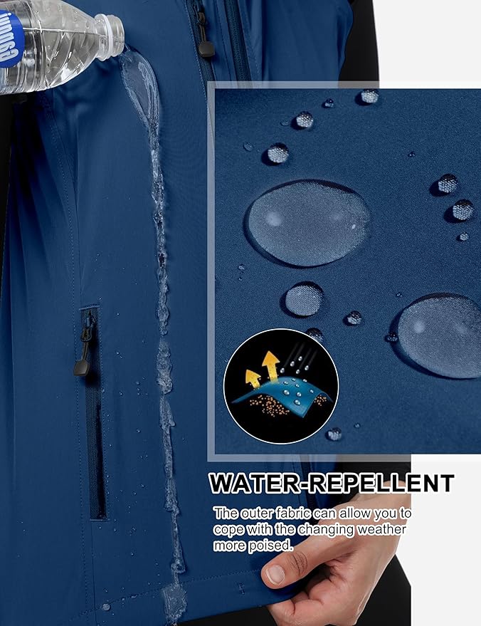 Little Donkey Andy Women's Lightweight Quick Dry Vest Summer Windproof Sleeveless Elastic Jacket for Golfing Cycling Running