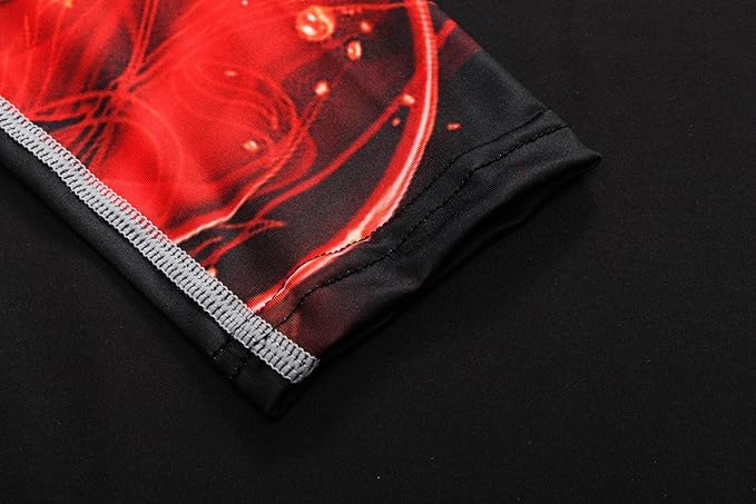 Men's Soft Slim Long Sleeve Dry-Fit Compression Gym Trainning Shirt