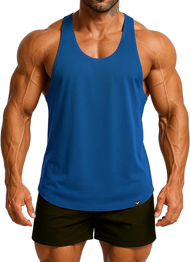 Men's Bodybuilding Stringer Tank Top Sleeveless Gym Shirts