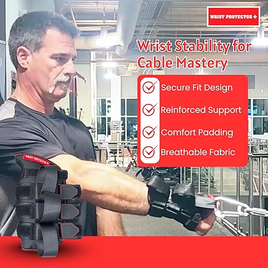 Right Hands Free Pain Management Weightlifting Wrist Support for Gym - Adjustable Straps Brace Non-Slip Grip for Gym, CrossFit, Strength Workouts - Eliminate the Pain Embrace the Gain