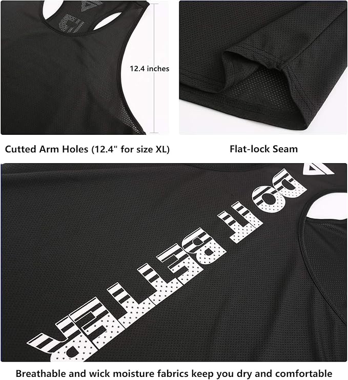 Boyzn Men's 1, 3 or 5 Pack Y-Back Workout Tank Tops, Athletic Muscle Gym Tank Tops, Fitness Bodybuilding Sleeveless T-Shirts