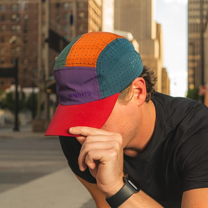 Sprints Race Day Performance HyperG Racing Cap | The Lightweight, Quick Dry, Running, Sport Hat, One Size, Unisex