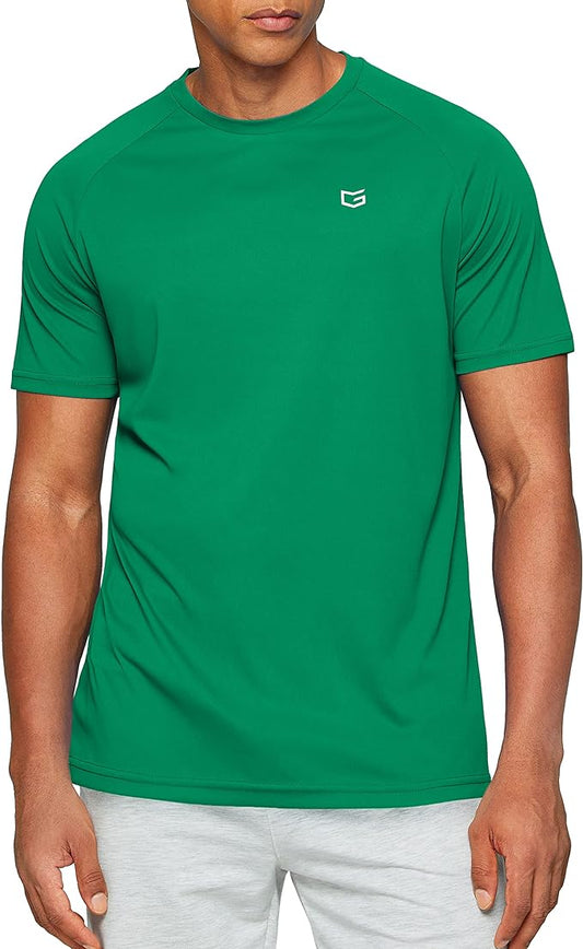 G Gradual Men's Workout Quick Dry T-Shirts Short Sleeve Lightweight Cooling Gym Shirts Tee for Running, Beach, Hiking