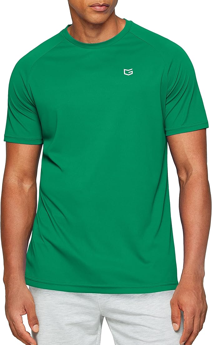 G Gradual Men's Workout Quick Dry T-Shirts Short Sleeve Lightweight Cooling Gym Shirts Tee for Running, Beach, Hiking