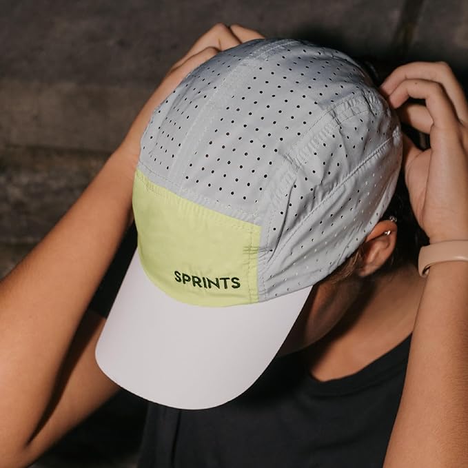 Sprints Race Day Performance HyperG Racing Cap | The Lightweight, Quick Dry, Running, Sport Hat, One Size, Unisex