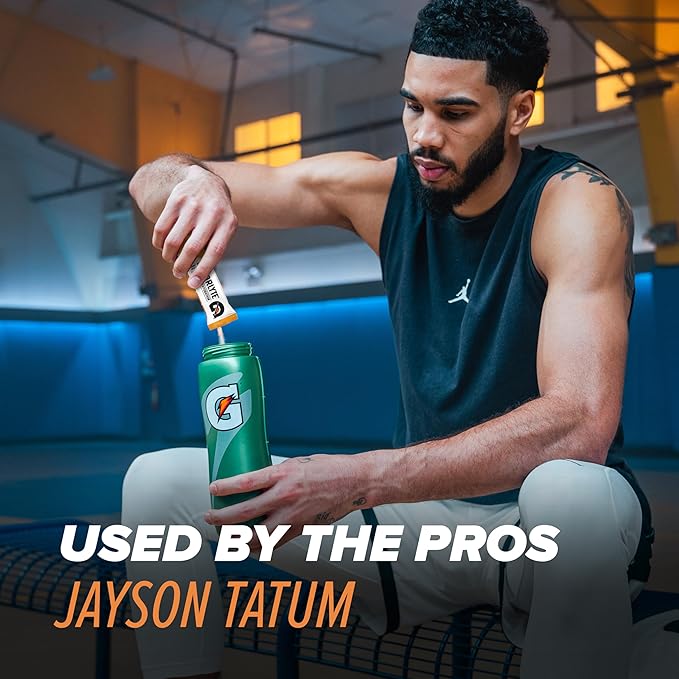 Gatorlyte Powder Orange, 16.9oz (Pack of 6)