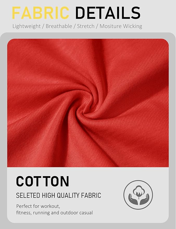 MAGCOMSEN Mens Workout Tank Tops Undershirt Cotton Muscle Athletic Sleeveless Shirts for Gym