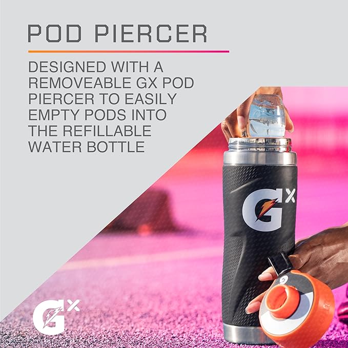 Gatorade Gx Stainless Steel Bottle, 32oz (Pack of 6)