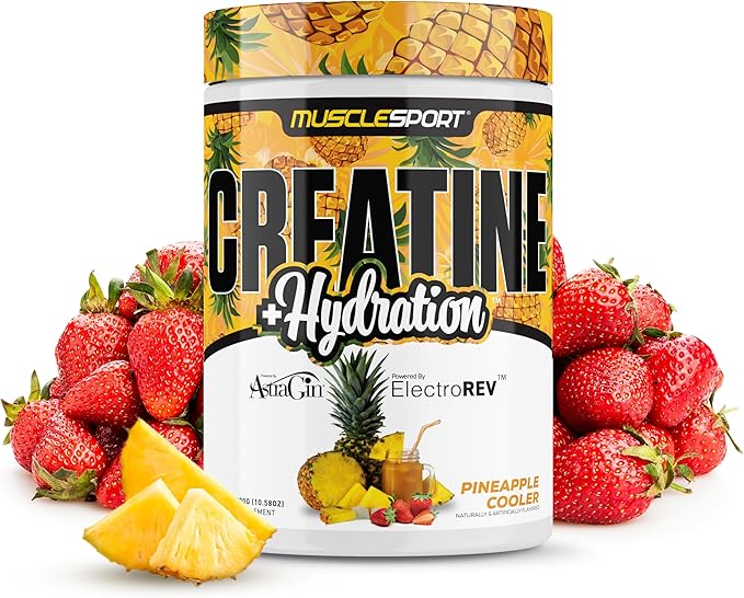 Musclesport Creatine Hydration 300g (Pineapple Cooler)