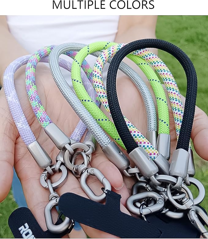 Premium Phone Lanyard for iPhone&Android-Stylish Unisex Wrist Strap with Alloy Metal Hook&Reinforced Polyester-R14