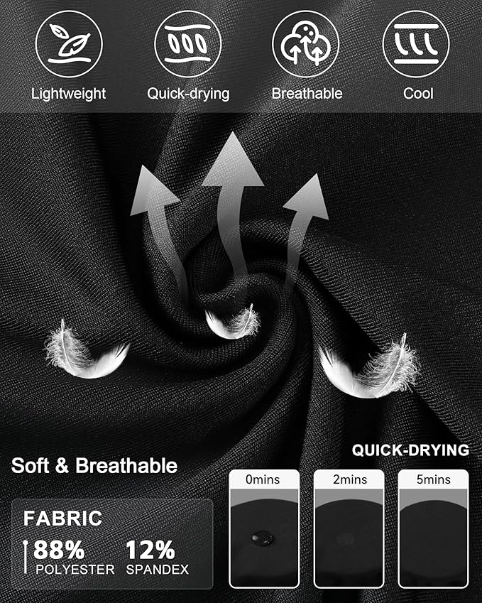 Runhit Men's Basketball One Arm Compression Shirts Long Sleeve 1/2 Single Arm Athletic Undershirt Workout Base Layer Top