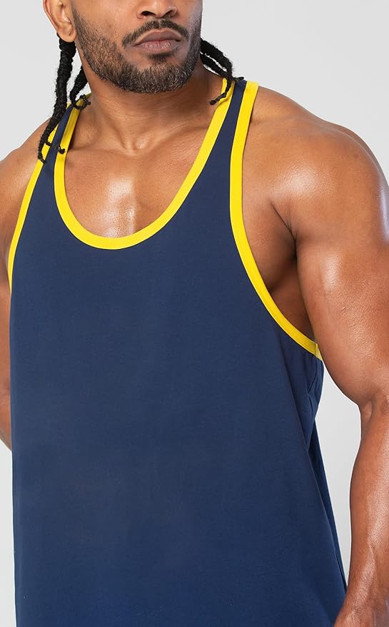 Men's Bodybuilding Stringer Tank Top Sleeveless Gym Shirts