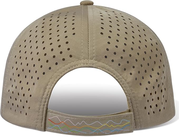 UPF 50+ Performance Water Resistant Baseball Cap Lightweight Breathable Hat Golf Running Boat Hiking for Men Women