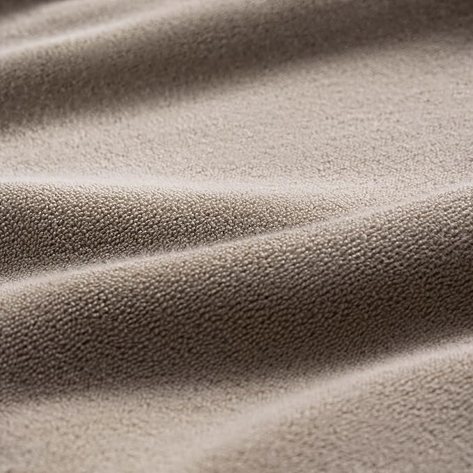 Brooklinen Super-Plush Turkish Cotton Bath Sheets Set of 2 Cotton, 820 GSM, Highly Absorbent, Machine Washable, Perfect for Home & Bathroom (40" x 65", Driftwood)