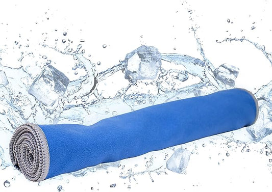 FROGG TOGGS Chilly Pad Pro Soft Microfiber Instant Cooling Towel, Machine Washable, 33”x10.5”