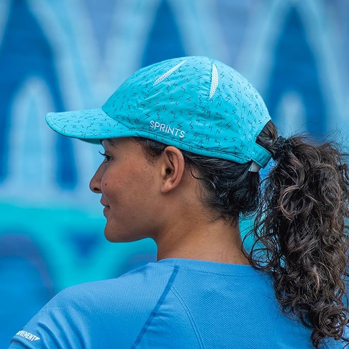 Sprints Race Day Performance HyperG Racing Cap | The Lightweight, Quick Dry, Running, Sport Hat, One Size, Unisex