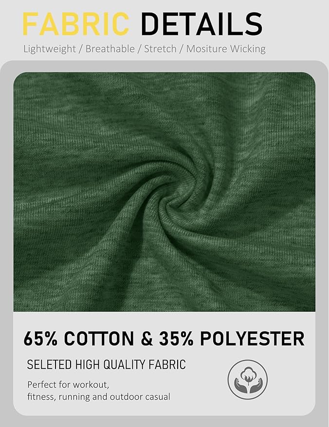 MAGCOMSEN Mens Workout Tank Tops Undershirt Cotton Muscle Athletic Sleeveless Shirts for Gym