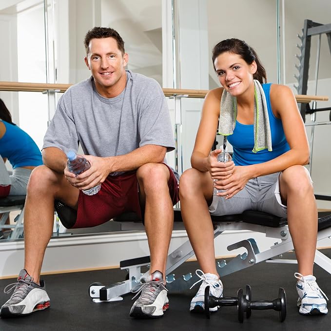 6 Pack Microfiber Gym Towels for Working Out，Fast Drying Workout Accessories Sweat for Gym Gear for Men & Women,Sports Exercise Fitness Gear Tennis Towels for Body Hot Yoga