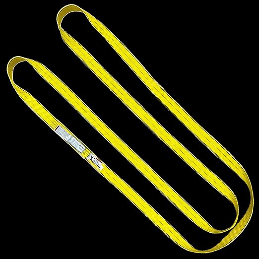 LIFTEX® - Trusted Since 1955 | 2" x 15', 1-Ply Endless Polyester Lifting Sling (V:6400; C:5000; B:12800) | Lifting Rigging Moving Towing Hoisting