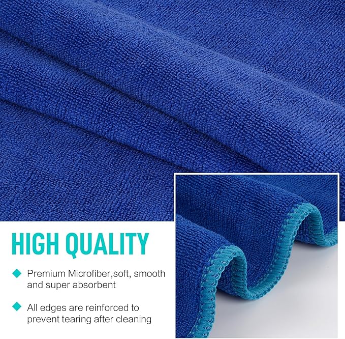 SINLAND Microfiber Gym Towels Sports Fitness Workout Sweat Towel Super Soft and Absorbent 3 Pack 16 Inch X 32 Inch