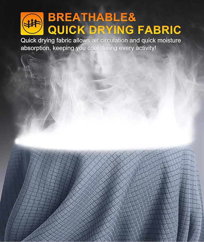 Holure Men's Mesh Quick-Dry Short Sleeve Workout T-Shirt