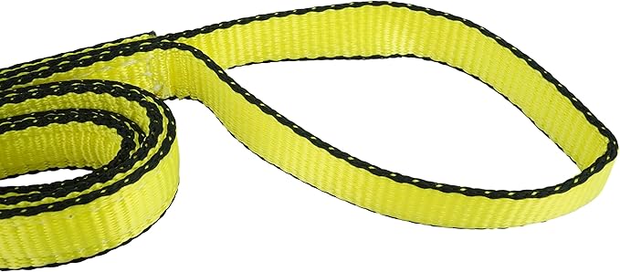 DD Sling (USA Made). 1" x 10', 2 Ply, Nylon Lifting Slings, Master Edge, Eye & Eye, Heavy Duty, 3,200 lbs Vertical, 2,600 Choker, 6,400 Basket Load Capacity (1" x 10')