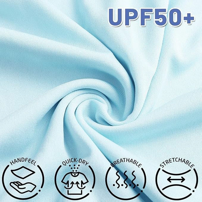 MIER Men's Workout Tank Tops UPF 50+ Swim Shirts Quick Dry Running Sleeveless UV Protection Muscle Tees