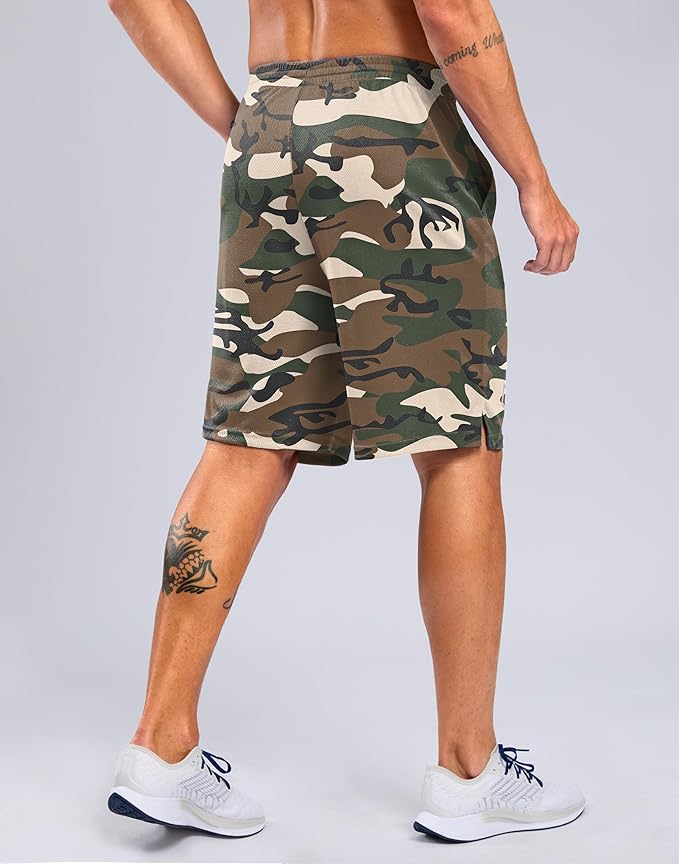 G Gradual Men's Athletic Workout Shorts with Pockets 5"/7"/9" Lightweight Quick Dry Gym Basketball Running Shorts for Men