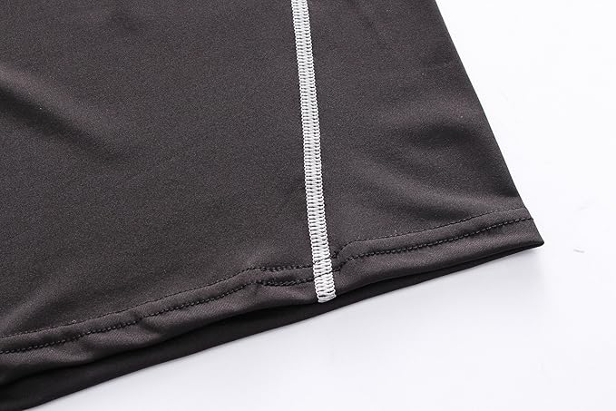 Men's Soft Slim Long Sleeve Dry-Fit Compression Gym Trainning Shirt