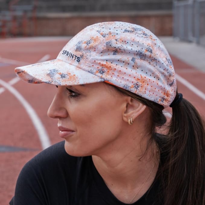 Sprints Race Day Performance HyperG Racing Cap | The Lightweight, Quick Dry, Running, Sport Hat, One Size, Unisex