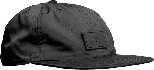 Tillak COHO Six Panel Hat, Kodra Nylon 6 Panel Cap with Snap Closure