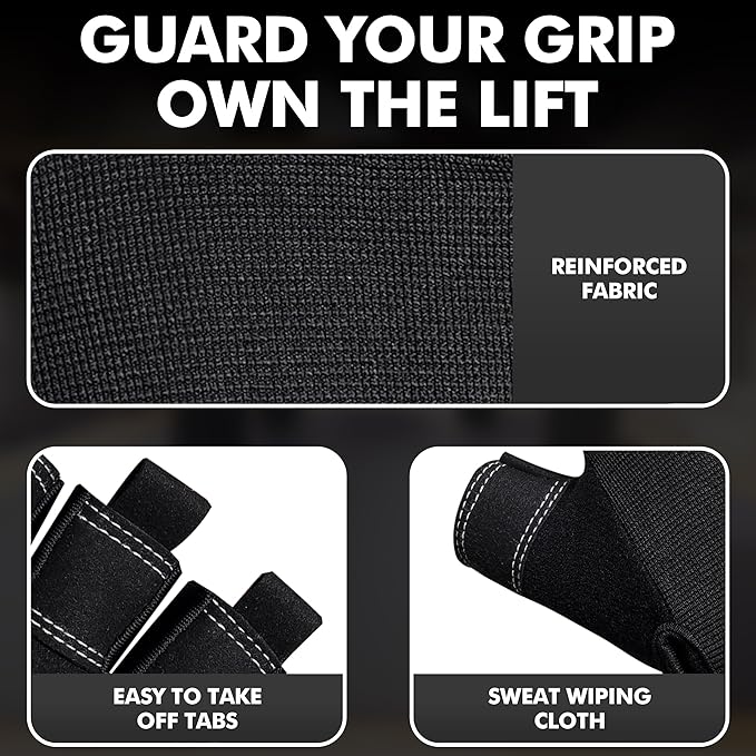Gym Gloves for Weight Lifting,Workout Gloves with Full Palm Protection–Breathable Fitness Glove for Men & Women,Powerlifting,Pull Ups,Cycling,Gym Training