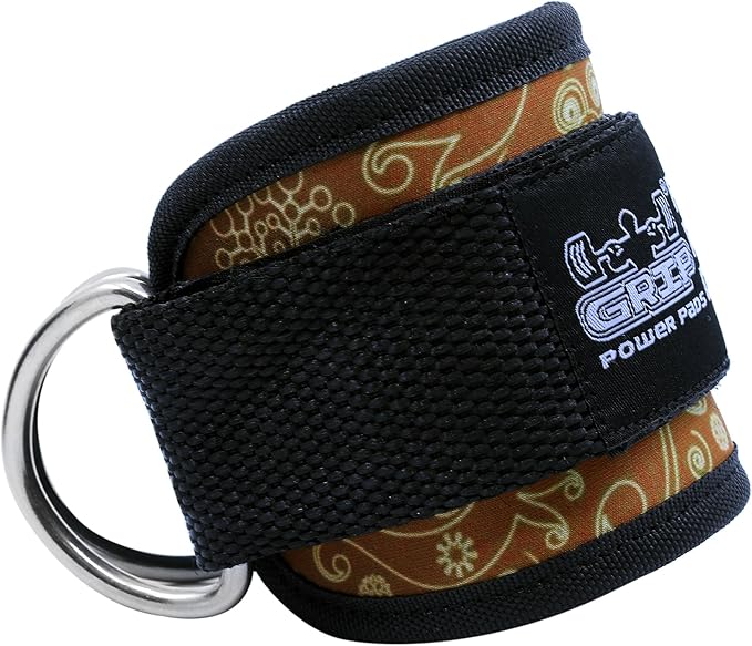 Ankle Straps for Cable Machines Double D-Ring Gym Adjustable Neoprene Premium Cuffs to Enhance Legs Abs & Glutes Kickbacks Workouts Leg Curls Extensions Booty Hip Abductors Exercise for Men & Women